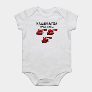 Kamchatka will fall (red army) Baby Bodysuit